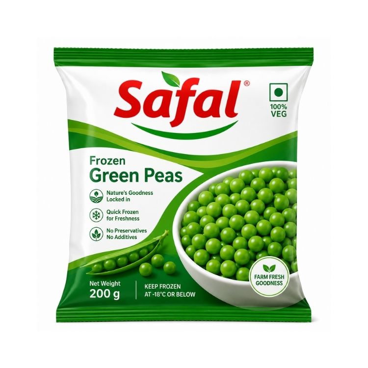 Safal Frozen Green Peas (Matar)